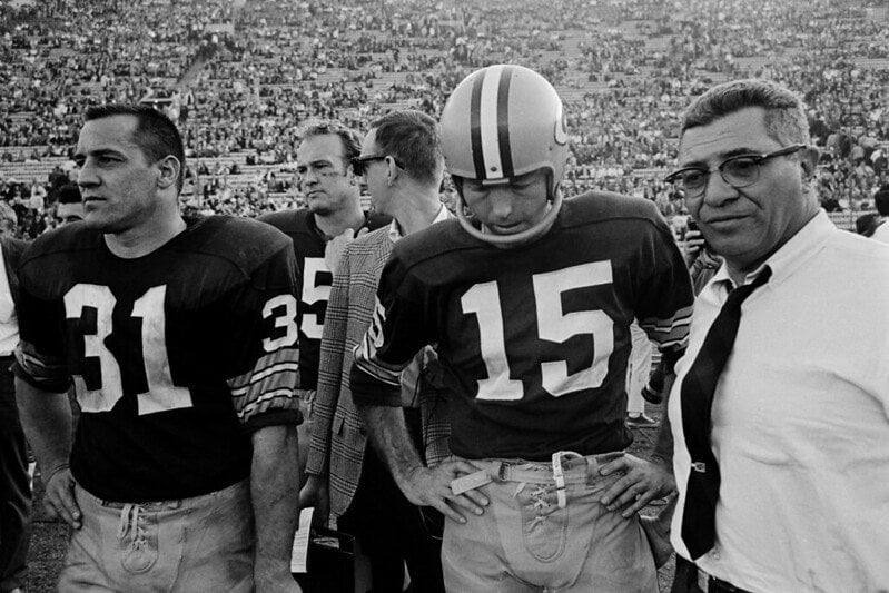 Jim Taylor and Bart Starr