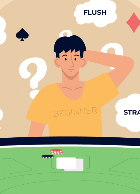 beginner poker player looking confused