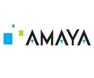 Amaya logo, Nasdaq listing